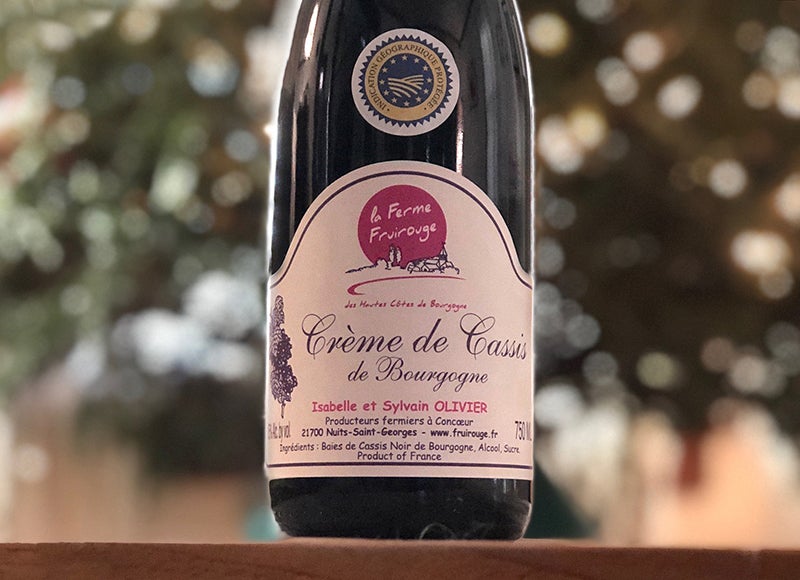 Extraordinary Handmade Creme De Cassis Ansonia Wines